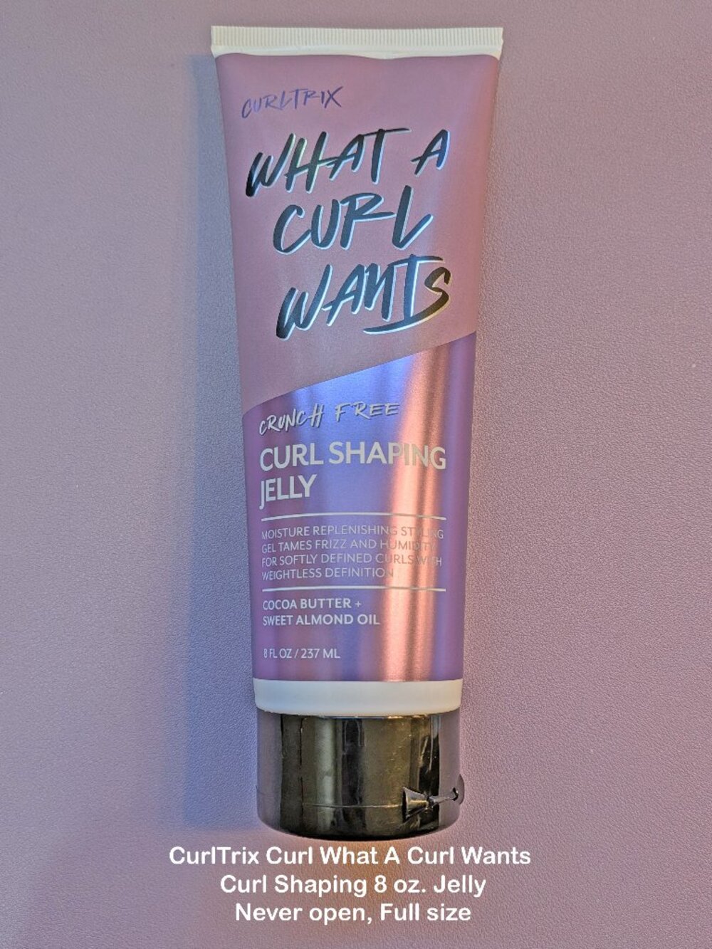 CurlTrix Curl What A Curl Wants Curl Shaping 8 oz. Jelly, Never open, Full size